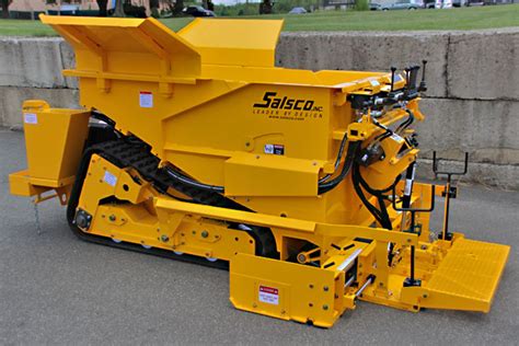 skid steer trench paver|salsco track paving machine.